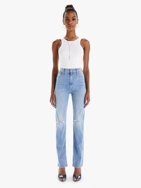 Mother High Waist Rider Skimp Jeans